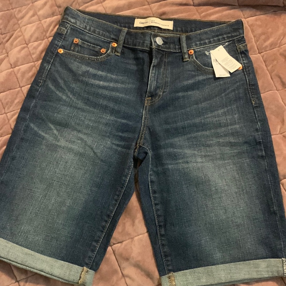 Gap Jean Shorts Size 27 Tall